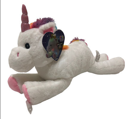 14,37 changement de couleur de Toy Jumbo Unicorn Stuffed Animal de peluche de pouce 0.37m LED