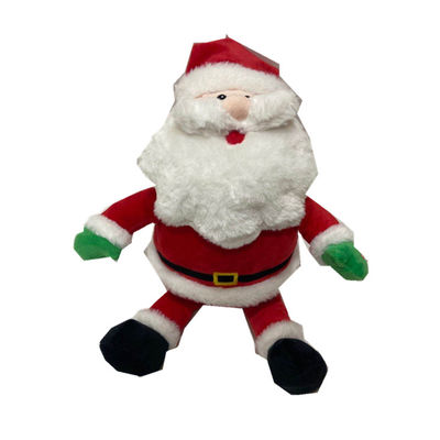 0.28m 11,02&quot; lumière de chant Santa Claus Father Christmas Cuddly Toy LED