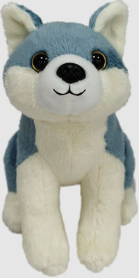 16cm 6,3 pouces Wolf Wild Animal Plush Toys fabriqué à partir de le bébé réutilisé de matériaux amical