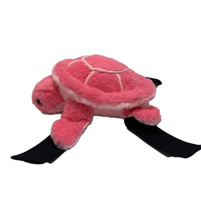 Longue jouet 28cm de peluche bourré par fourrure rose de protection de genou de tortue pour Ski Snowboard Skateboard