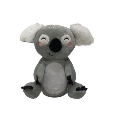 20 cm Grey Talking Back Plush Toy répétant le coton parlant du koala 100% pp à l'intérieur