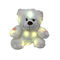 GV animal de Toy Big White Bear Stuffed de peluche colorée de 0.25M 9.84ft LED