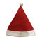 velours 15.75in rouge Santa And White Christmas Hat de 0.4M avec le logo de McDonald