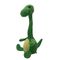 peluche Toy Recording et parler de dinosaure vert de 35cm tout en tordant le cou