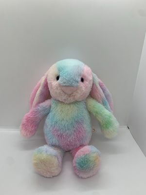 Teignez en nouant l'enregistrement de Bunny Rabbit Cute Plush Toys et en répétant parler de retour appréciez avec autre
