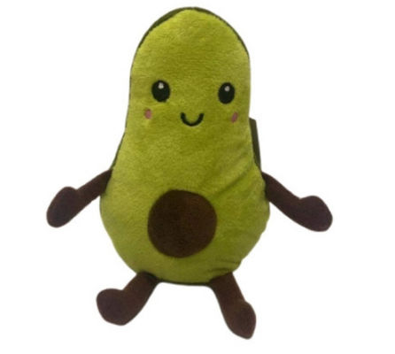 Jouets en peluche personnalisés de bonne qualité Avocat Enregistrement et déplacement Jouet en peluche Produit à vendre à chaud