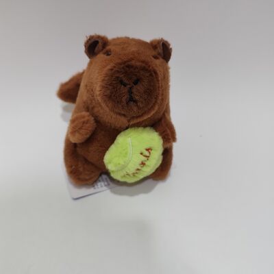 Jouet en peluche à cordes de capybara avec des ailes battantes