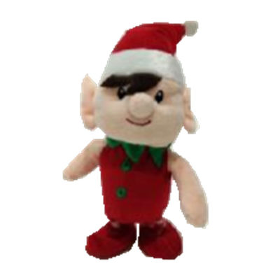 0.2M jouets Elf de peluche de Noël de 7,87 pouces sur le coton de la peluche pp d'étagère à l'intérieur