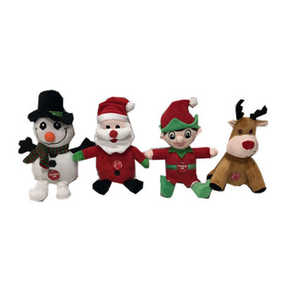 4 jouets Frosty The Snowman Stuffed Animal de peluche de Noël d'ASSTD 0.23M 9.06IN