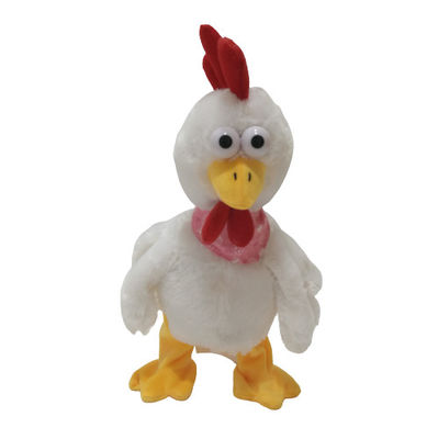 32cm danse mignonne de 12,6 pouces chantant Toy Chicken Hen Stuffed Animal mou