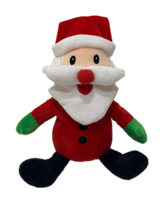 renne de 6.69in 0.17cm parlant Santa Claus Father Christmas Plush Toy