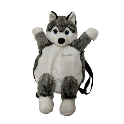 peluches de chien de Toy Backpack Memorial Gift Realistic de chien de 17.72in 45cm