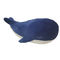 Grand cadeau de jouet de baleine en peluche géante pour l'audit BSCI de jouet en peluche de décoration à la maison