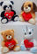Peluche Toy Adorable de Teddy Bear /Uuicorn/Panda/Dog de cadeau de 4 enfants d'ASSTD