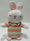 Pâques Bunny Talking Rabbit Repeats What vous dites l'animal familier électronique interactif, la danse et le Shak de peluche de peluche de robot
