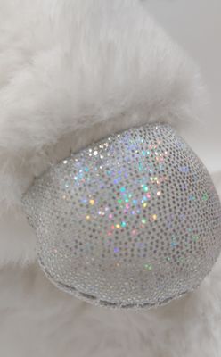 Grands yeux gravés impression chantant gauche et droite yeux lumières licorne jouet en peluche électrique