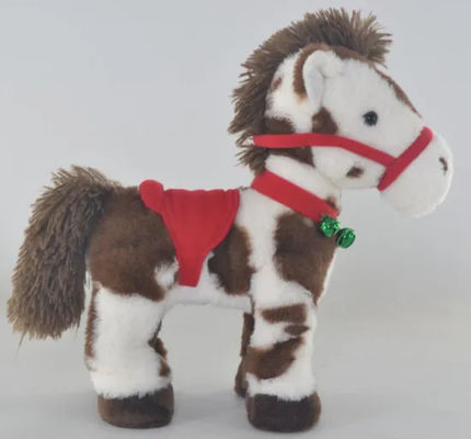 Musical Cheval à cheval exquis jouet en peluche BSCI Audit usine jouet en peluche