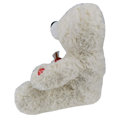 Vente à chaud Lumière LED Animal fourré Coloré Brillant Plush Teddy Bear Projection Lumière berceau Plush Teddy Bear