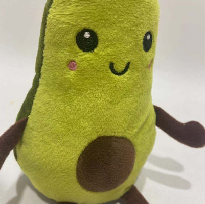 Jouets en peluche personnalisés de bonne qualité Avocat Enregistrement et déplacement Jouet en peluche Produit à vendre à chaud