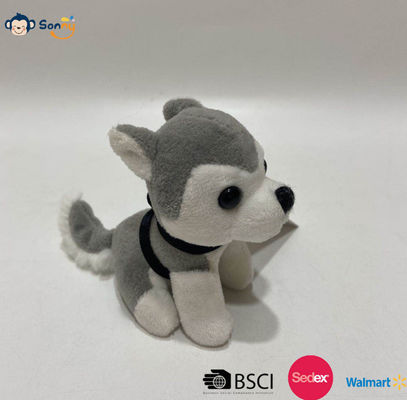 Simulation mignonne de chien jouets en peluche poupées en peluche oreillers dessins animés oreillers huskies