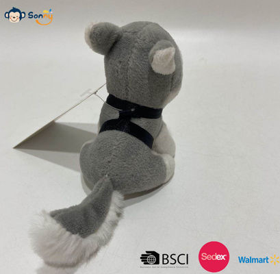 Simulation mignonne de chien jouets en peluche poupées en peluche oreillers dessins animés oreillers huskies