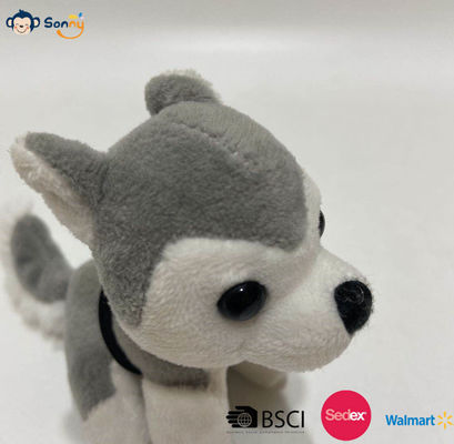 Simulation mignonne de chien jouets en peluche poupées en peluche oreillers dessins animés oreillers huskies