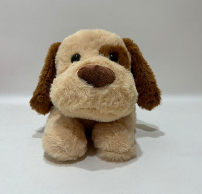 Chiot en peluche confortable et en laine avec fonction de musique d'éclairage