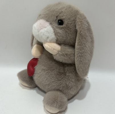Le lapin en peluche Adorable Les enfants drôles Les cadeaux Les jouets de coton en PP