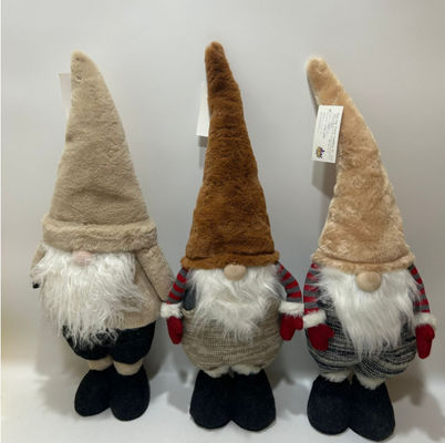 60cm Père Noël Noël Plush Jouet Décoration de Noël Ornements Thanksgiving Donner des cadeaux