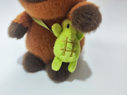 Parler et déplacer le capybara avec un jouet électronique en peluche sacoche différent, le meilleur cadeau pour enfants