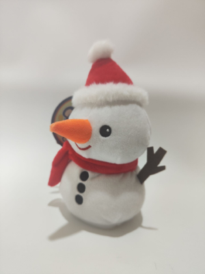 Vente chaude de Noël Enregistrement et répétition Jouet de bonhomme de neige Jouet électronique Jouet fonctionnel meilleur cadeau pour les enfants