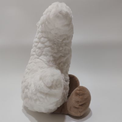 Jouet de lune dormante en peluche avec effet respiratoire et lumière LED pour enfants