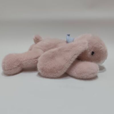 3 Peluches de Lapin Nains Croupissants Assortis de 22cm, Lapin en Peluche Doux et Mignon pour Bébé