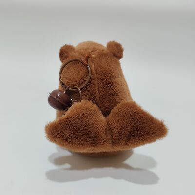 Jouet en peluche à cordes de capybara avec des ailes battantes