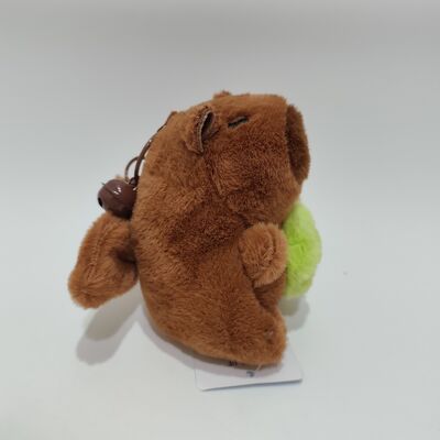Jouet en peluche à cordes de capybara avec des ailes battantes