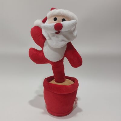 Série de Noël chantant et dansant Père Noël Homme pain d'épice Arbre de Noël Pingouins Elche