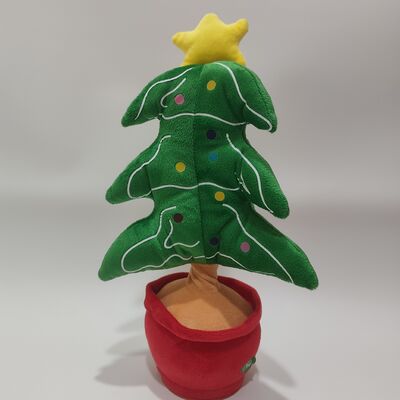 Série de Noël chantant et dansant Père Noël Homme pain d'épice Arbre de Noël Pingouins Elche