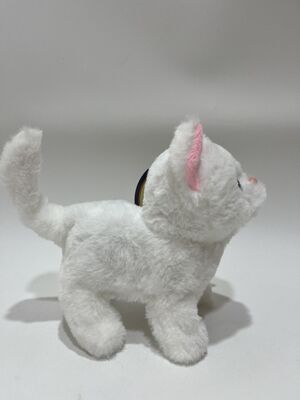 Peluche personnalisée mignonne de chat qui marche électronique