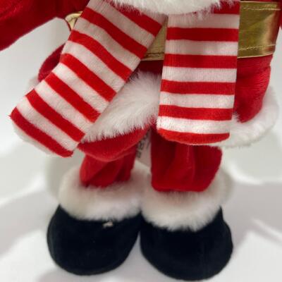 Peluche Père Noël chantant et dansant avec musique