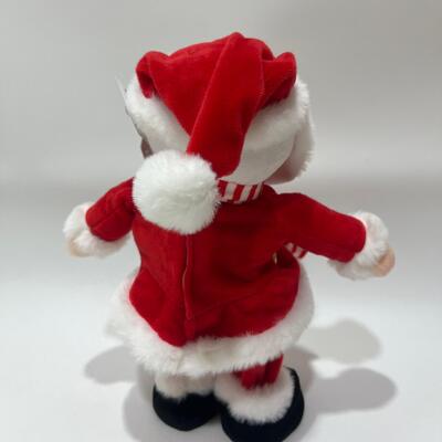 Peluche Père Noël chantant et dansant avec musique