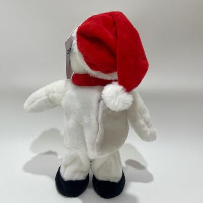 Bonhomme de neige en peluche chantant et dansant pour Noël avec musique
