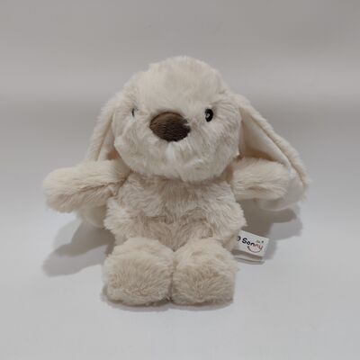 Peluche Lapin Chauffant au Micro-ondes avec Pochette Amovible en Argile