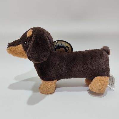 Jouet de chien en peluche avec un design réaliste