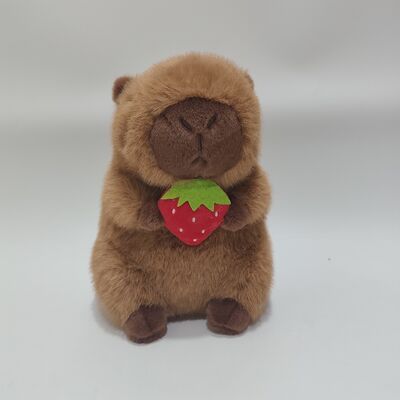 Jouet interactif pour nourrir le capybara avec effet sonore et fraise