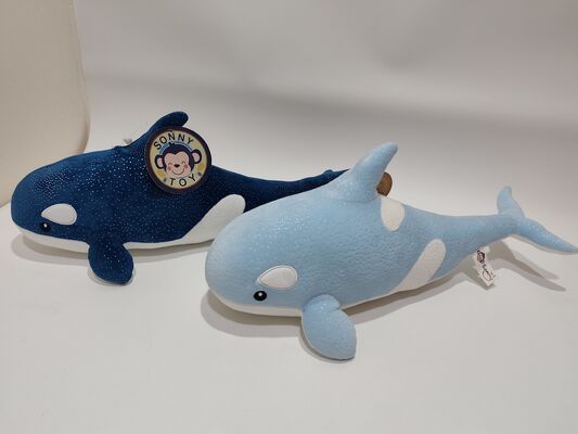 2 Assd Peluche Baleine En Peluche Super Douce