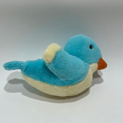 Jouet oiseau en peluche coloré pour enfants et collectionneurs
