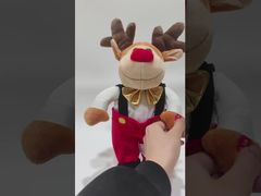 Jouets en peluche de Noël chantants et dansants